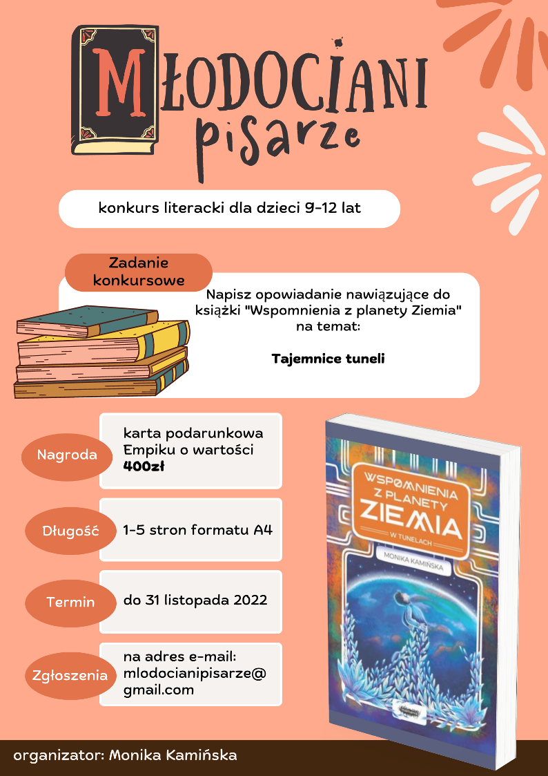 Młodociani pisarze plakat