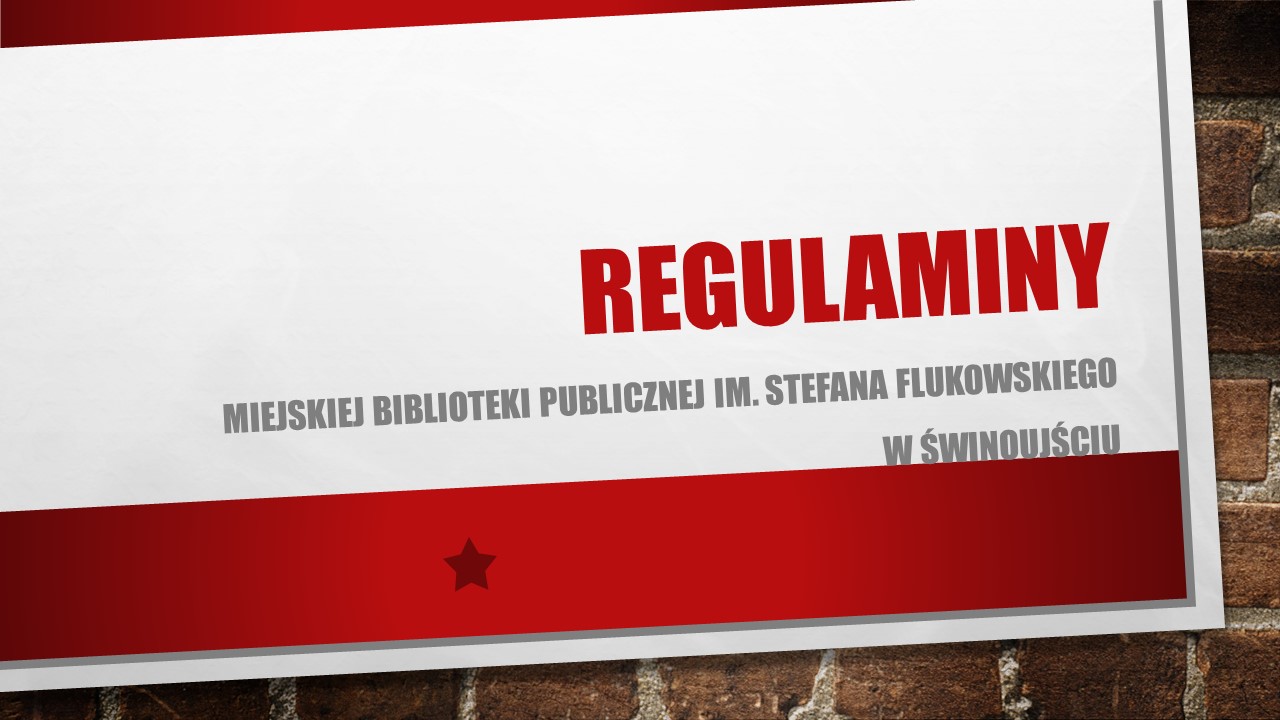 REGULAMINY